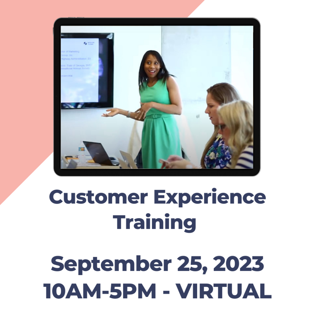 customer experience training led by Sonja Crystal Williams